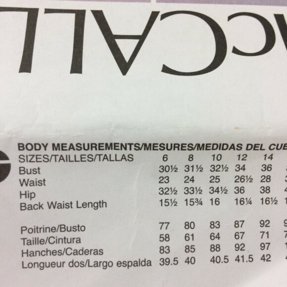 McCalls Pattern 7444 Jumpsuit Uncut Sz 6 8 10 12 14 Deep V Plunge Neckline Sexy - Picture 3 of 10